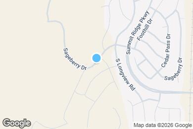 Map image of the property - 1469 S Sageberry Dr