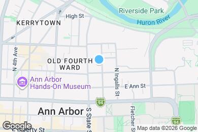 Map image of the property - 315 N Thayer St