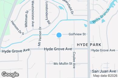 Map image of the property - 1824 Navaho Ave