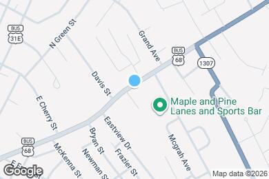 Map image of the property - 604 Columbia Ave