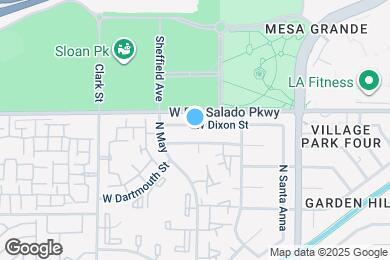Map image of the property - 2139 W Dixon St