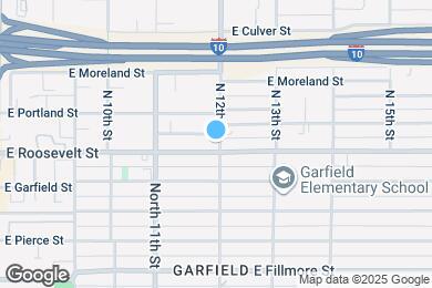 Map image of the property - 1155 E Diamond St