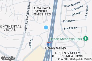 Map image of the property - 122 W Calle Del Ano