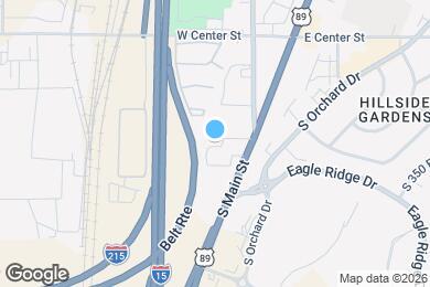 Map image of the property - 190 S Hwy 89