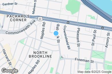 Map image of the property - 204 Babcock St