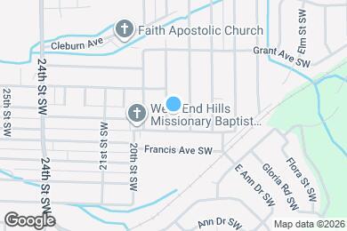 Map image of the property - 1675 19th St SW