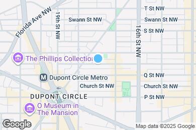Map image of the property - 1752 Corcoran St NW