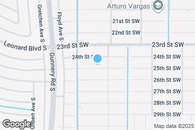 Map image of the property - 4206 25th St SW