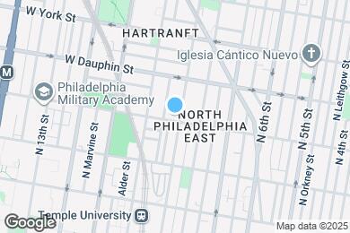 Map image of the property - 905 W Susquehanna Ave