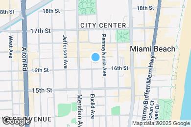 Map image of the property - 1611 Euclid Ave