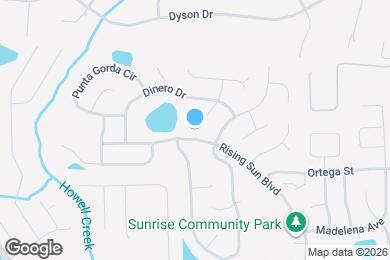 Map image of the property - 1090 Condor Pl