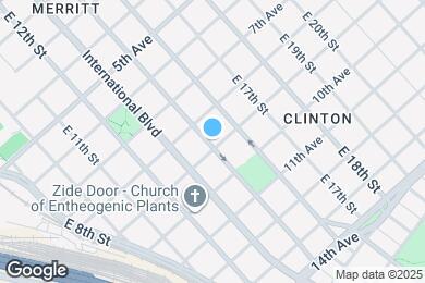 Map image of the property - 848 E 15th St