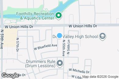 Map image of the property - 18417 N 55th Dr
