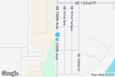 Map image of the property - 13525 SE 100th Ave