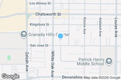 Map image of the property - 17629 San Jose St