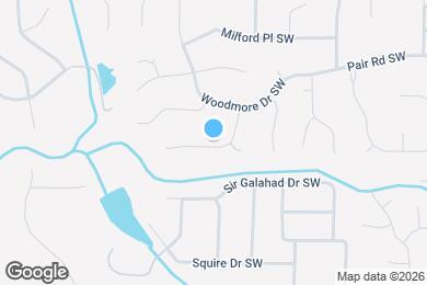 Map image of the property - 3410 Sandlake Dr SW