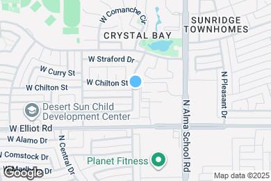 Map image of the property - 3029 N Comanche Dr