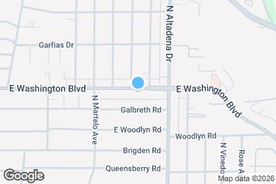 Map image of the property - 2438 E Washington Blvd