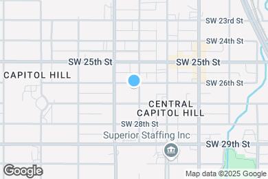 Map image of the property - The Apartments at Melrose Place