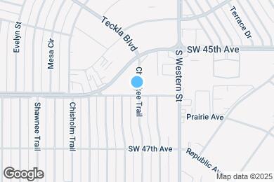 Map image of the property - 4400 Prairie Ave