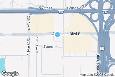 Map image of the property - 1531 American Blvd E