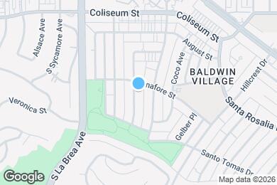 Map image of the property - 4024 Ursula Ave