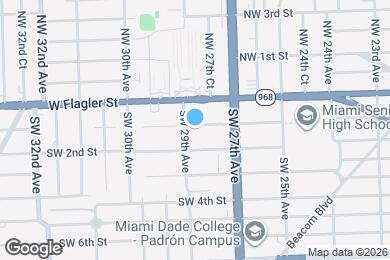 Map image of the property - 2820 SW 1st St