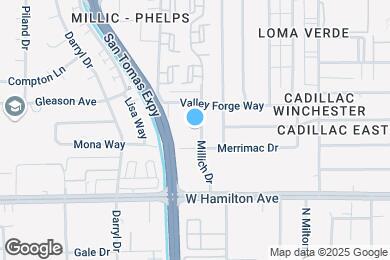 Map image of the property - 613 Millich Dr
