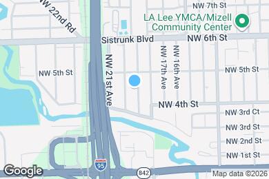 Map image of the property - 427 NW 19th Ave