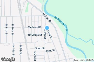 Map image of the property - 811 N 3rd St