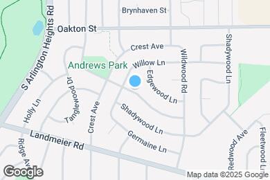 Map image of the property - 506 Ridgewood Rd