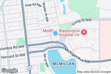 Map image of the property - 430 Irving St NW