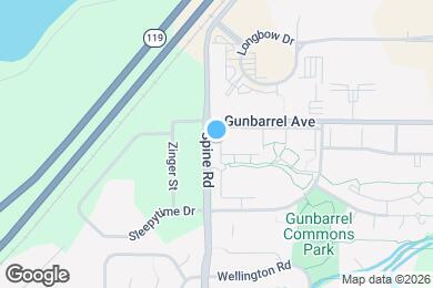 Map image of the property - 5910 Gunbarrel Ave