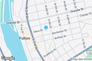 Map image of the property - 312 Utica St