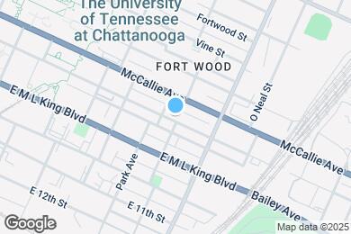 Map image of the property - 1113 E 8th St