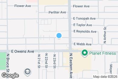 Map image of the property - 2209 E Stanley Ave