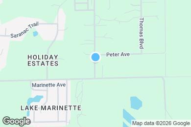 Map image of the property - 17050 Meridian Blvd