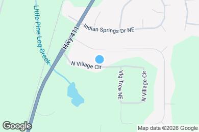 Map image of the property - 25 N Village Cir