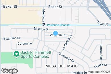 Map image of the property - 1009 Valencia St