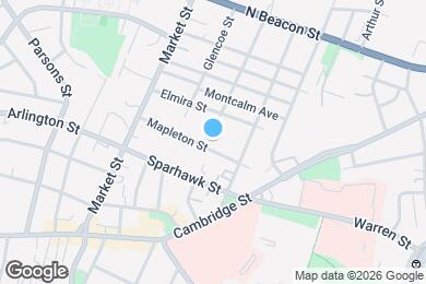 Map image of the property - 62 Mapleton St