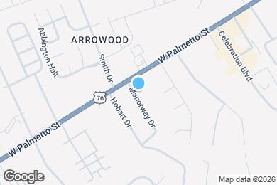 Map image of the property - 1212 Manorway Dr