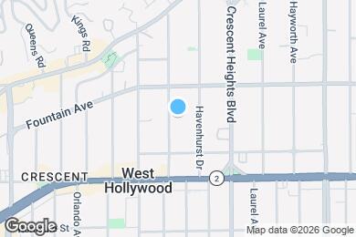 Map image of the property - 1250 N Harper Ave