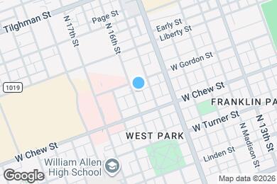 Map image of the property - 333 N 16th St