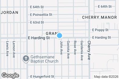 Map image of the property - 1616 E Harding St