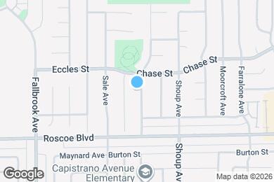 Map image of the property - 8371 Capistrano Ave