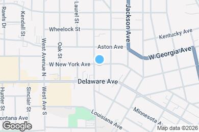 Map image of the property - 817 W New York Ave