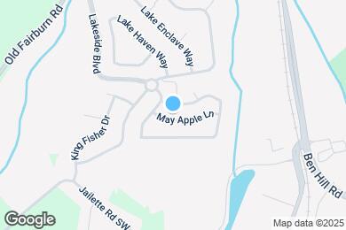 Map image of the property - 4213 May Apple Ln
