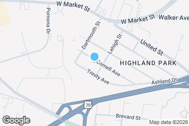 Map image of the property - 4407 Cornell Ave
