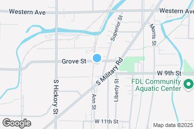 Map image of the property - 314 Grove St