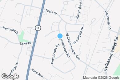 Map image of the property - 323 Russellcroft Rd